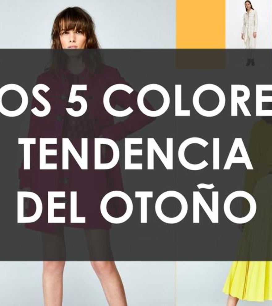 Los cinco colores que serán tendencia este otoño