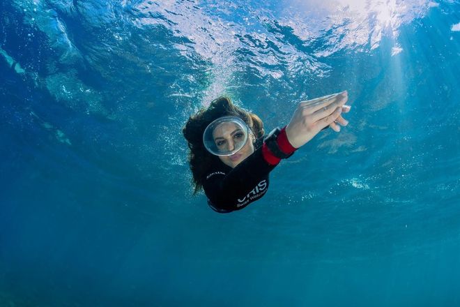 Ariadne Artiles se zambulle en los mares de El Hierro