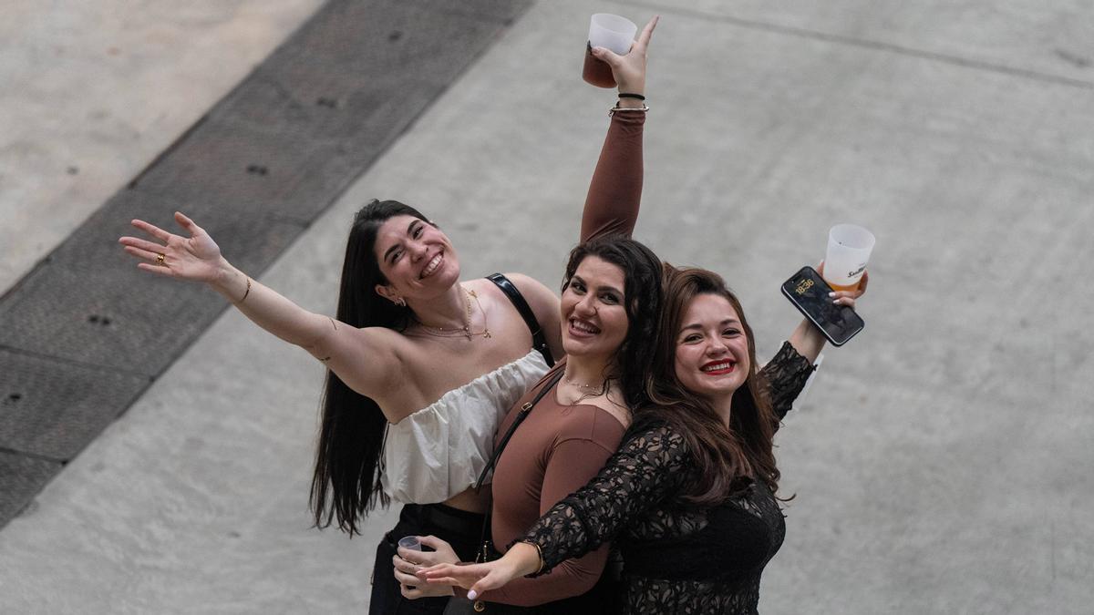 Ambiente en "el tardeo más grande de la historia"