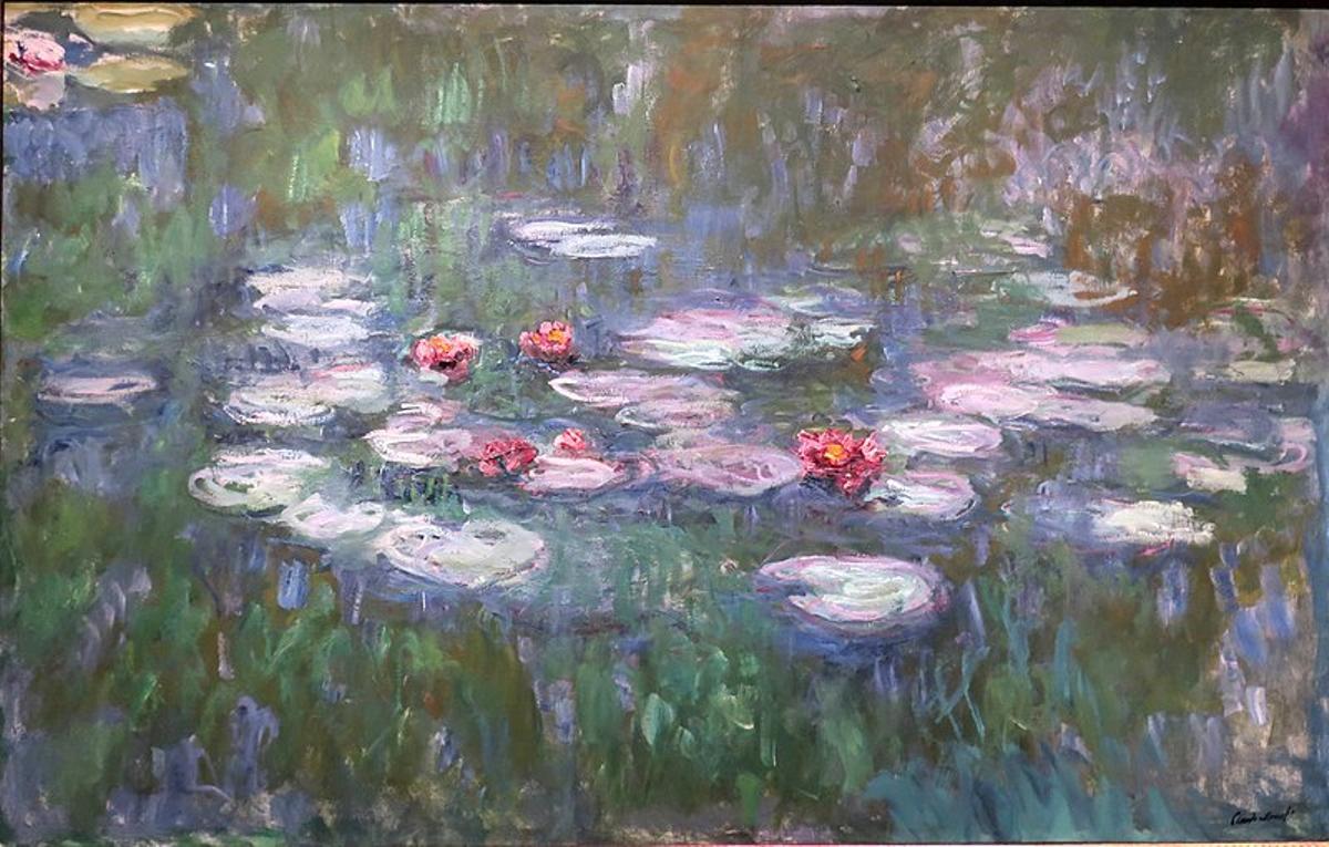 Els nenúfars de Claude Monet com a emblema Els nenúfars de Claude Monet com a emblema