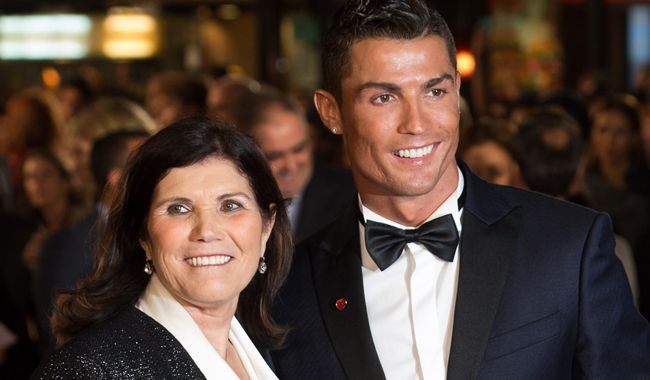 Cristiano Ronaldo y su madre, Dolores Aveiro