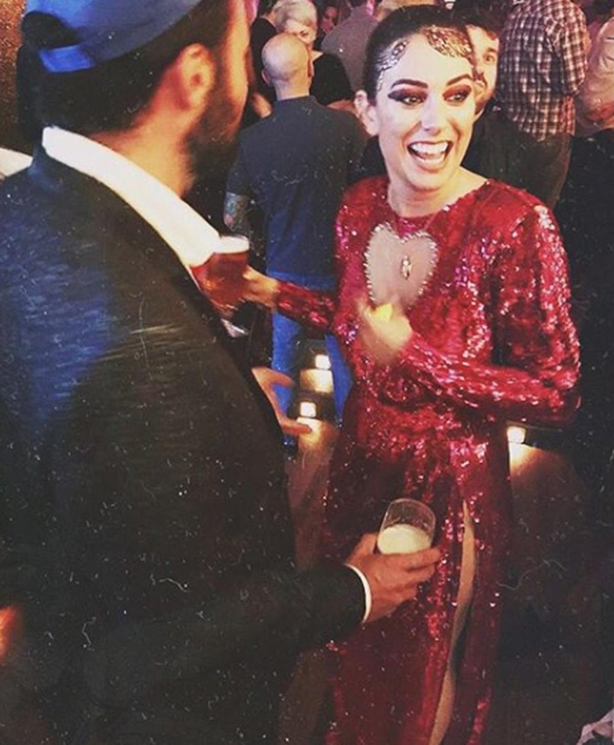 Blanca Suárez, emocionadísima