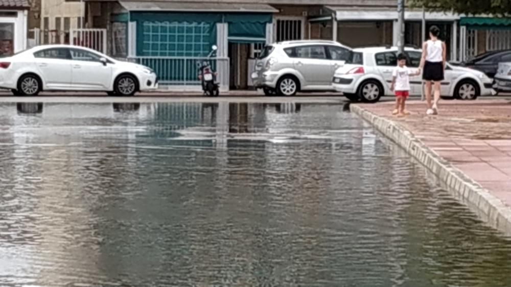 Lluvia e inundaciones en Santa Pola