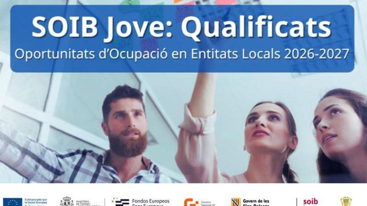 Cartel informativo Joves qualificats