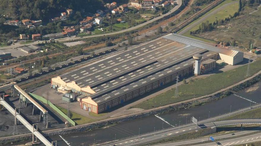 Las instalaciones de la actual Mieres Tubos, en Sueros.