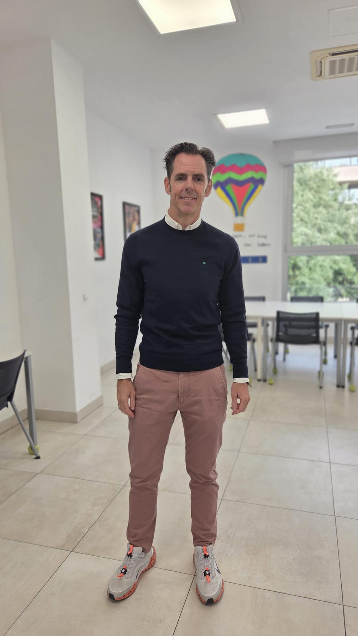 El director técnico de la fundación, Iñigo Martínez de San Vicente