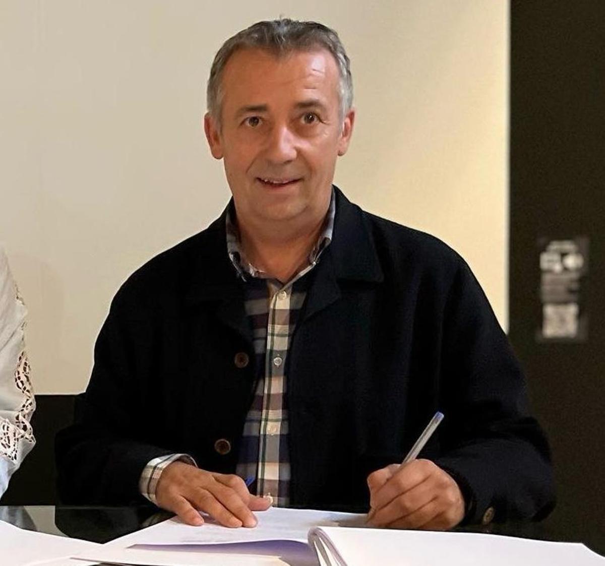 Enrique Fink, presidente de Ourives de Compostela. |  ECG