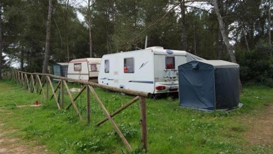 Las caravanas visitan la Comuna desde hace años.