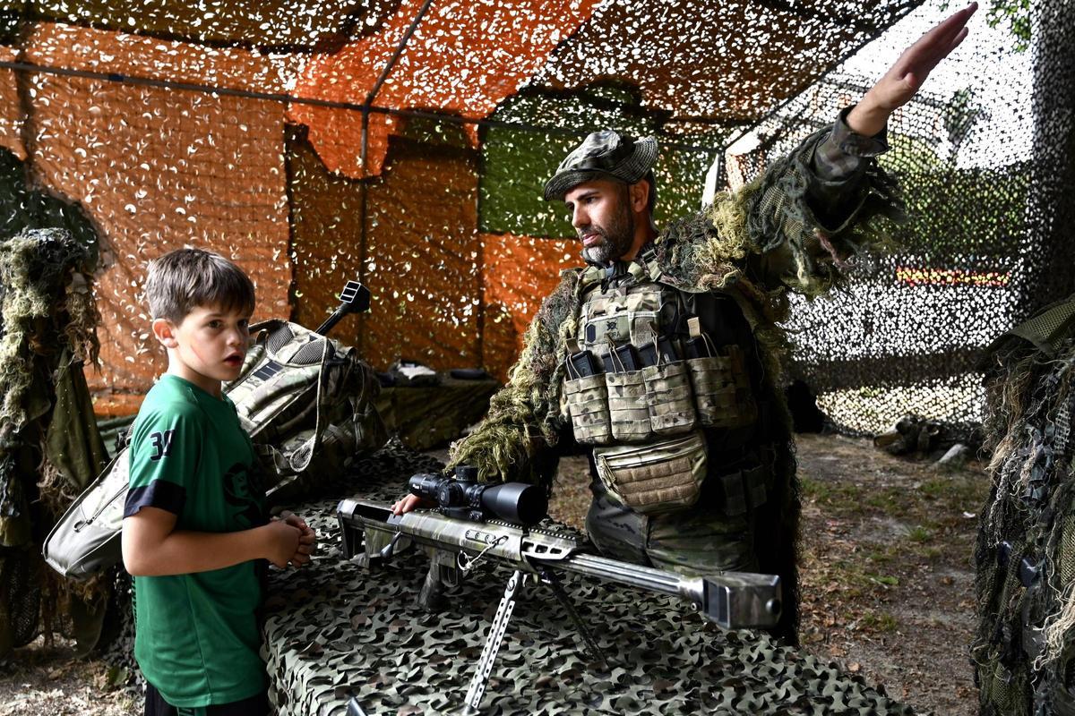 Los tiradores de precisión, los grandes favoritos de los niños.