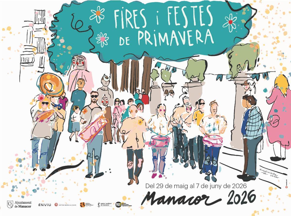 Cartel de las Fires i Festes de Primavera de este año.