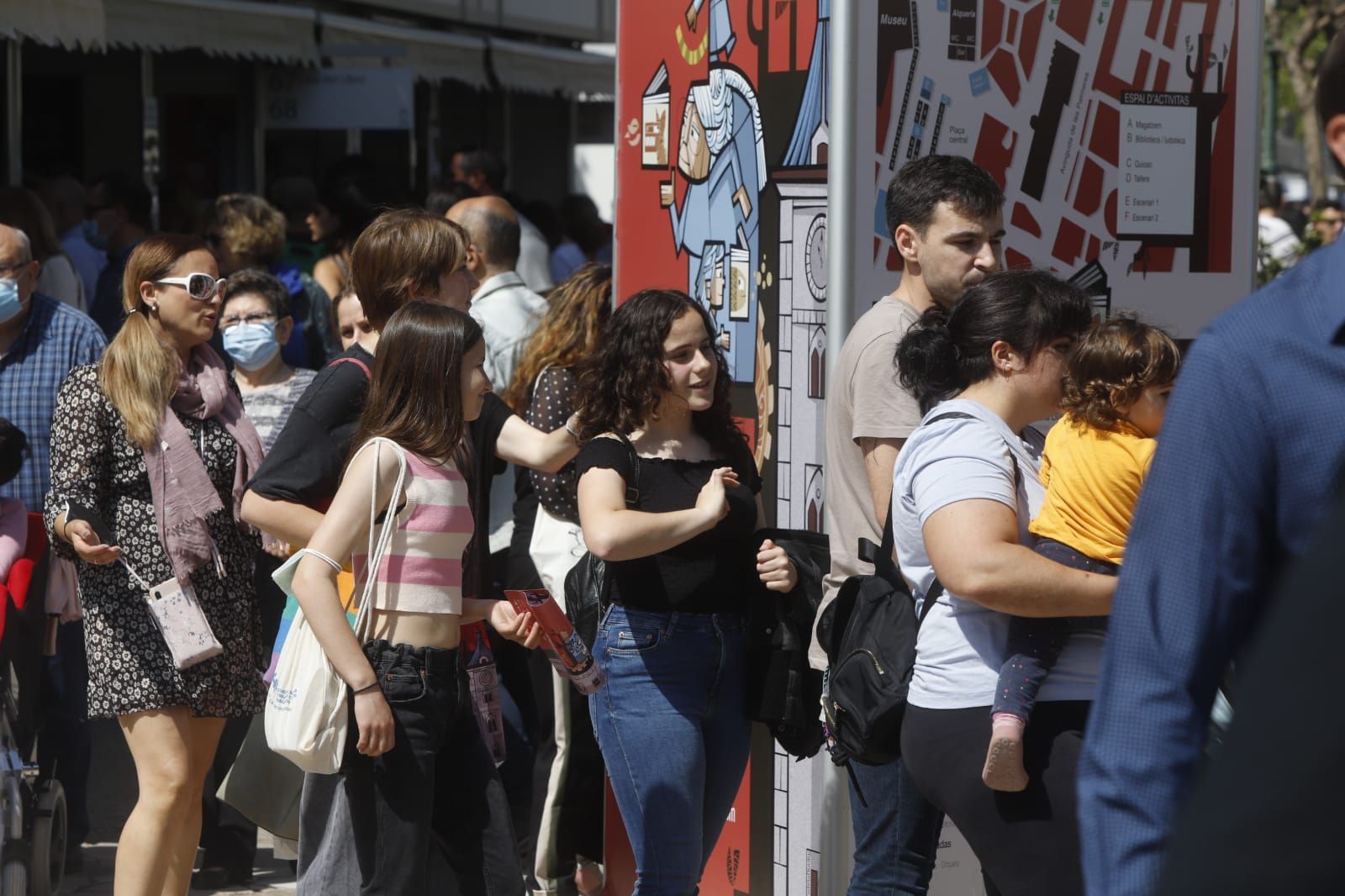 Feria del Libro en Valencia este domingo 1 de mayo