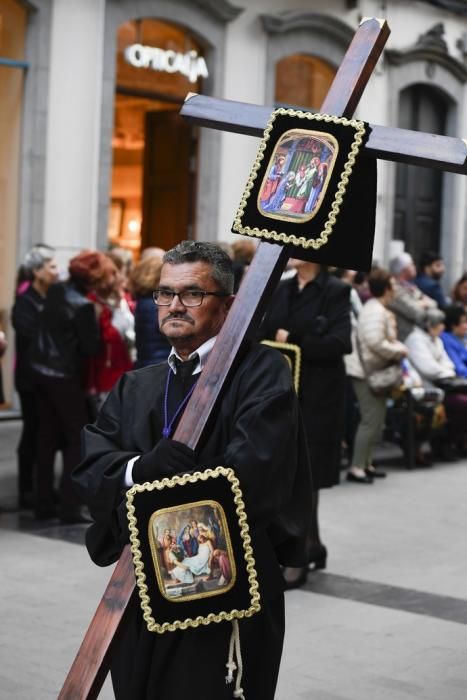 17-04-19 LAS PALMAS DE GRAN CANARIA. SEMANA SANTA. Procesión de Los Dolores de Triana.  | 17/04/2019 | Fotógrafo: Juan Carlos Castro