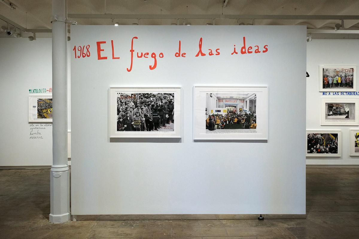 Exposición Resistencia poética, de Marcelo Brodsky, en Foto Colectania, en Barcelona.