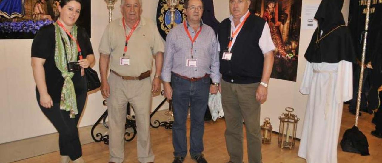 María Mariño, Manuel Gil, Emilio Acuña y Carlos Hermelo, en el Encuentro del año pasado en Toledo.