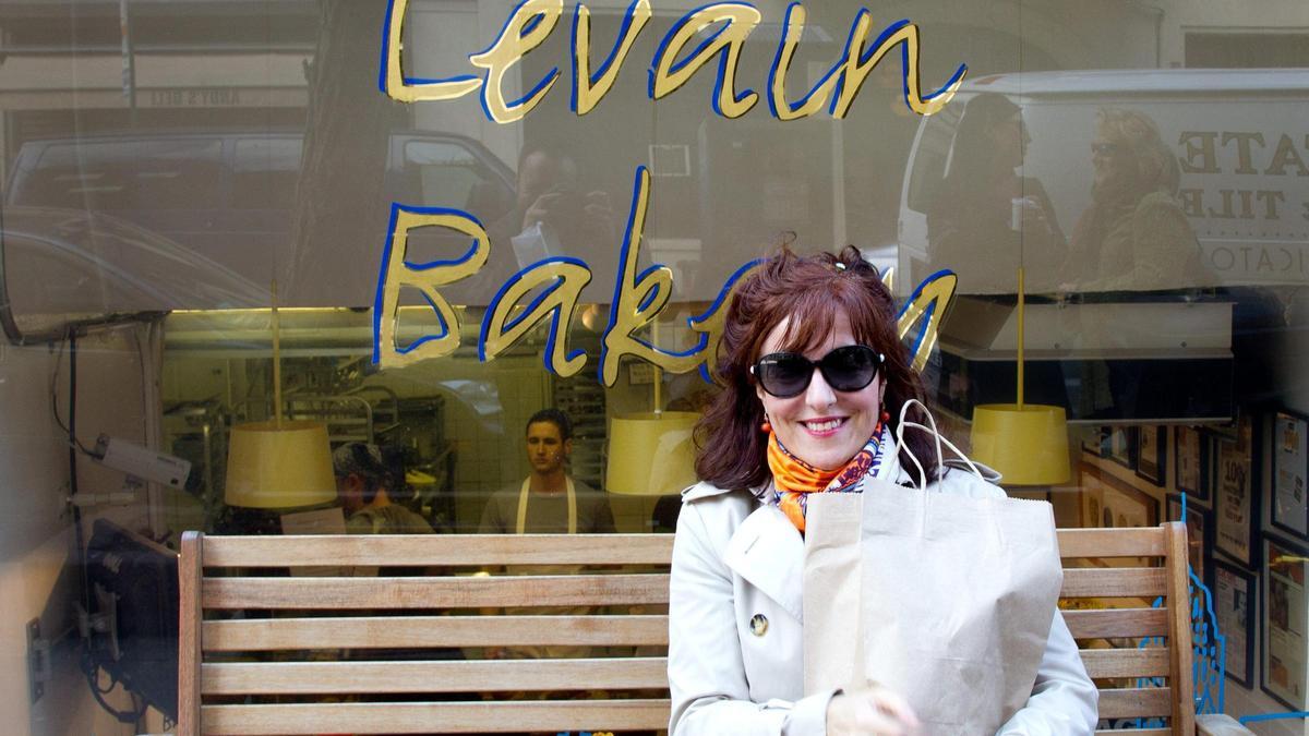 Elvira Lindo, fotografiada durante el tiempo que estuvo viviendo en Nueva York.