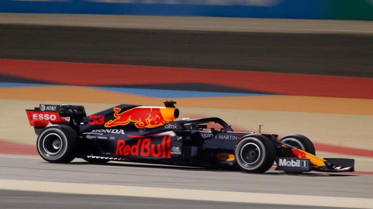 Verstappen durante la tercera sesión de libres.