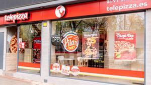 Una tienda de Telepizza