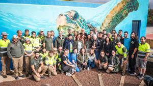 La doctora Jane Goodall visita el Centro de Recuperación de Fauna Silvestre La Tahonilla