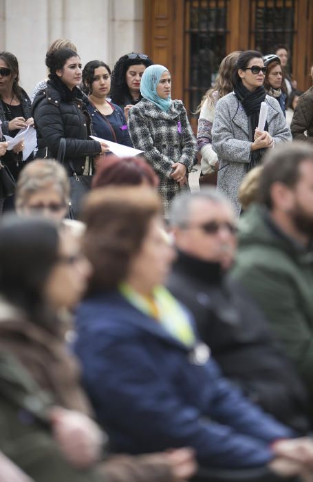 Castelló homenajea a las víctimas de la violencia machista