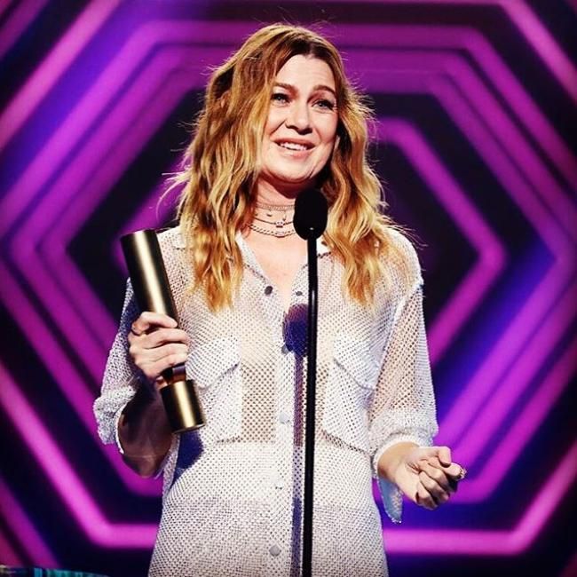 Ellen Pompeo, en los premios People Choice Awards