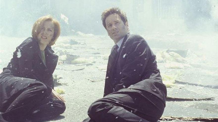 Mulder y Scully en la nuevas imágenes de &#039;Expediente X&#039;.