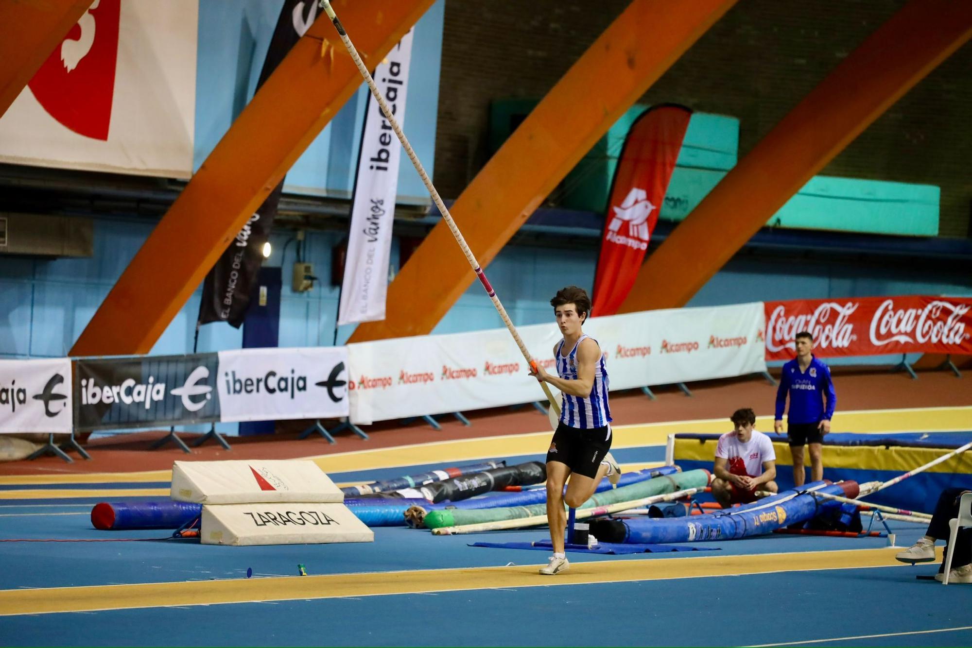 EN IMÁGENES | El Palacio de Deportes acoge el Trofeo Ibercaja "Ciudad de Zaragoza" de atletismo en pista cubierta