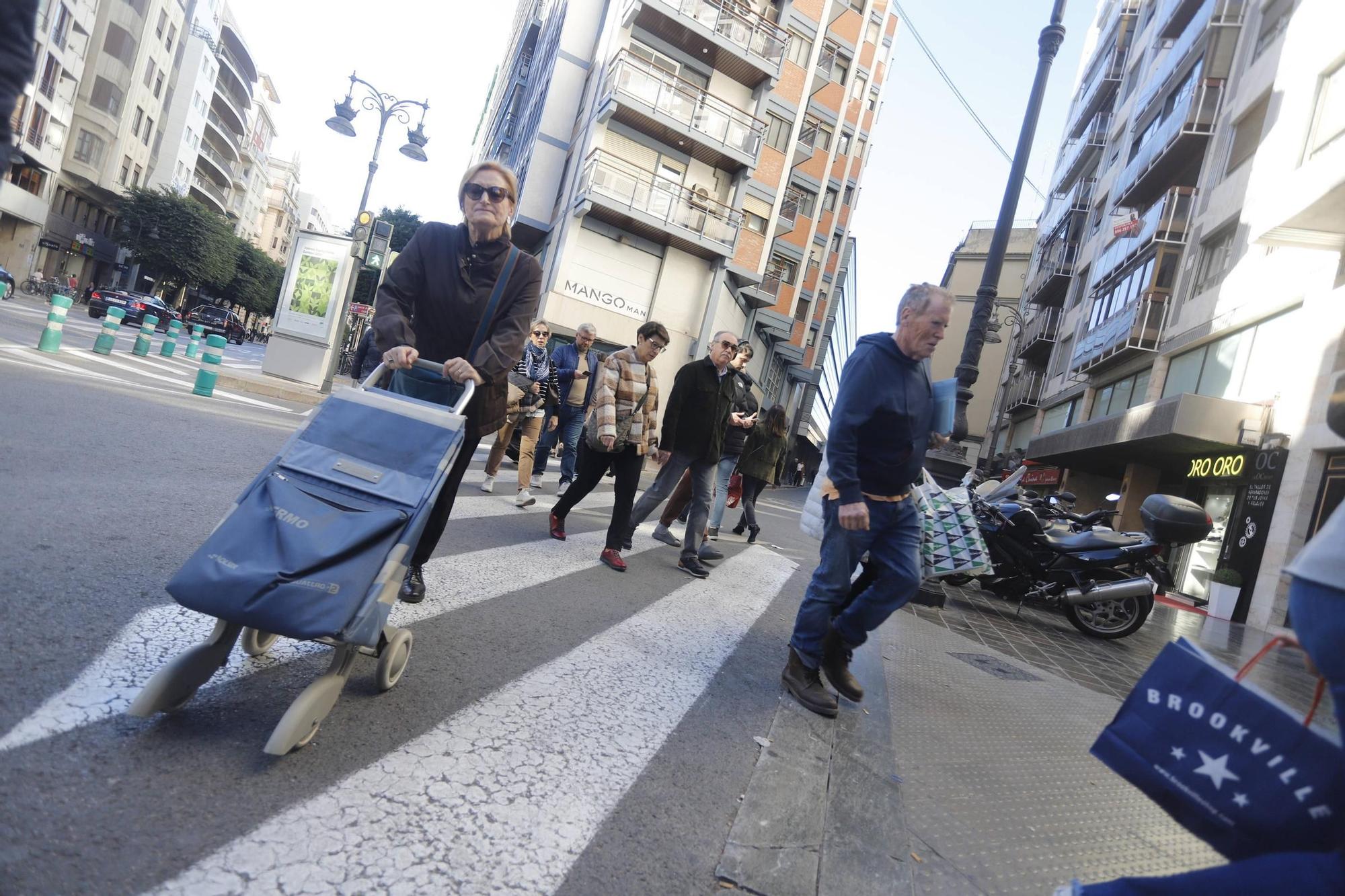 València, a reventar por la Navidad y el buen tiempo