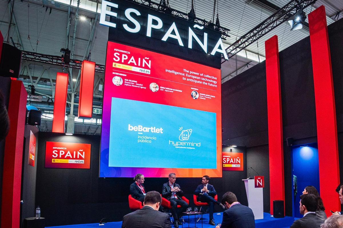 El evento celebrado por beBartlet en el Mobile World Congress esta semana.