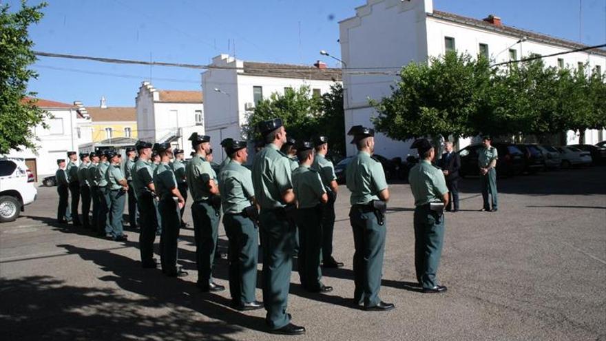 34 agentes en prácticas refuerzan los cuarteles