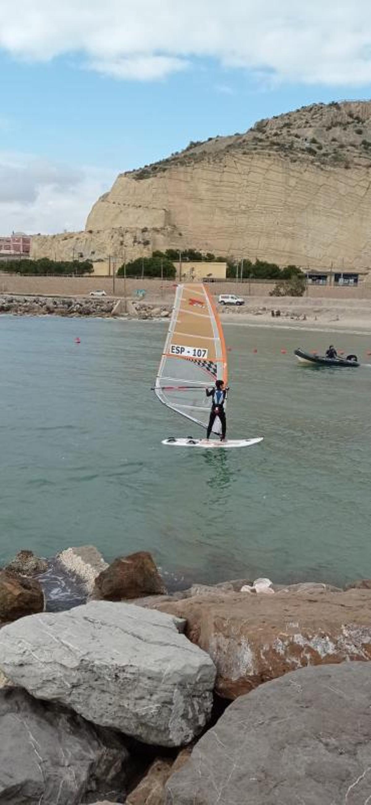Un momento de la competición en Alicante.
