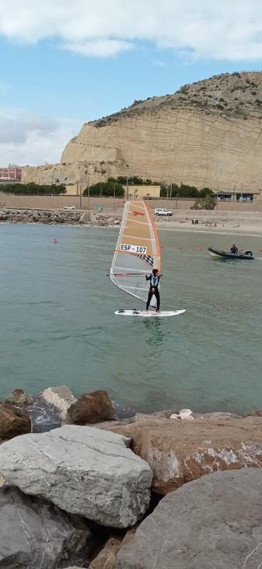 Un momento de la competición en Alicante.