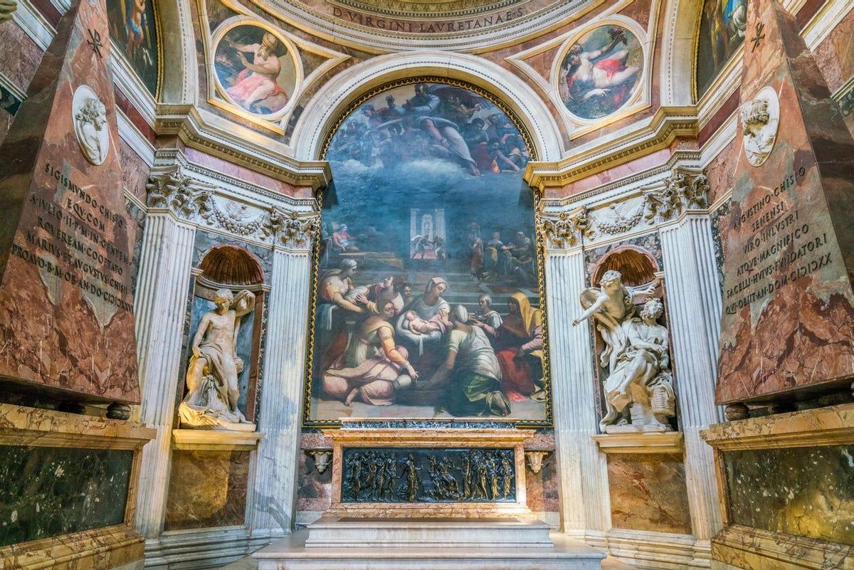 Basílica Santa María del Pópolo, Rafael Sanzio