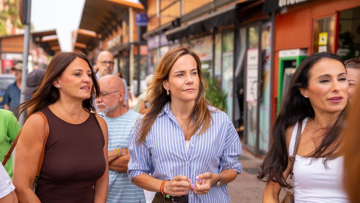 Isabel Pérez Moñino, en La Línea de la Concepción.