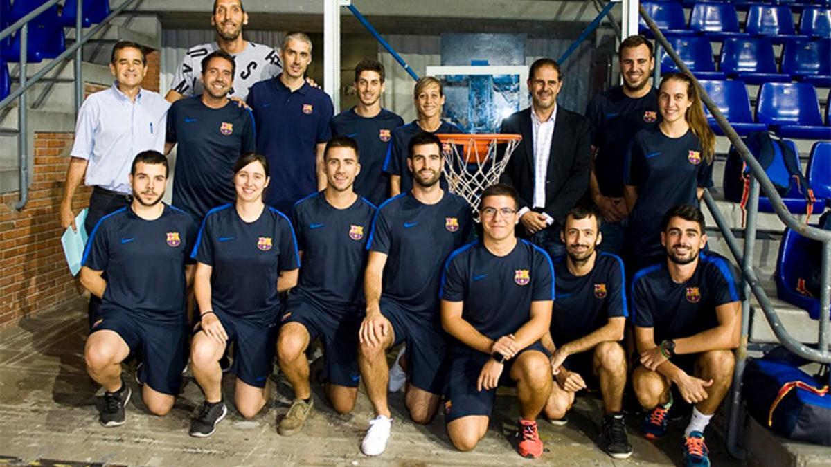 La FCBEscola de baloncesto ya es una realidad en la entidad azulgrana