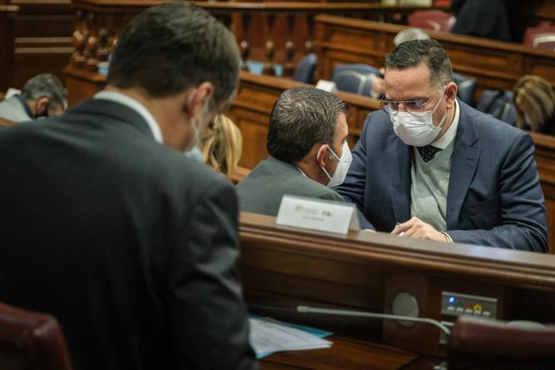 Pleno del Parlamento de Canarias, 20/01/2022