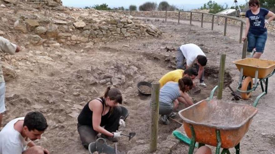 Vinaròs y diputación seguirán excavando en el yacimiento del Puig de la Misericordia