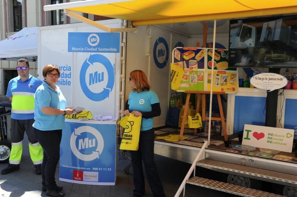 Feria del reciclaje en Murcia