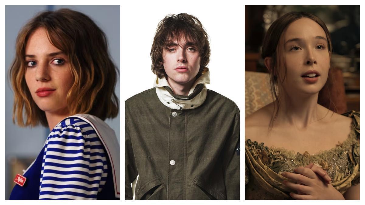 Maya Hawke, Gene Gallagher y Ella Beatty