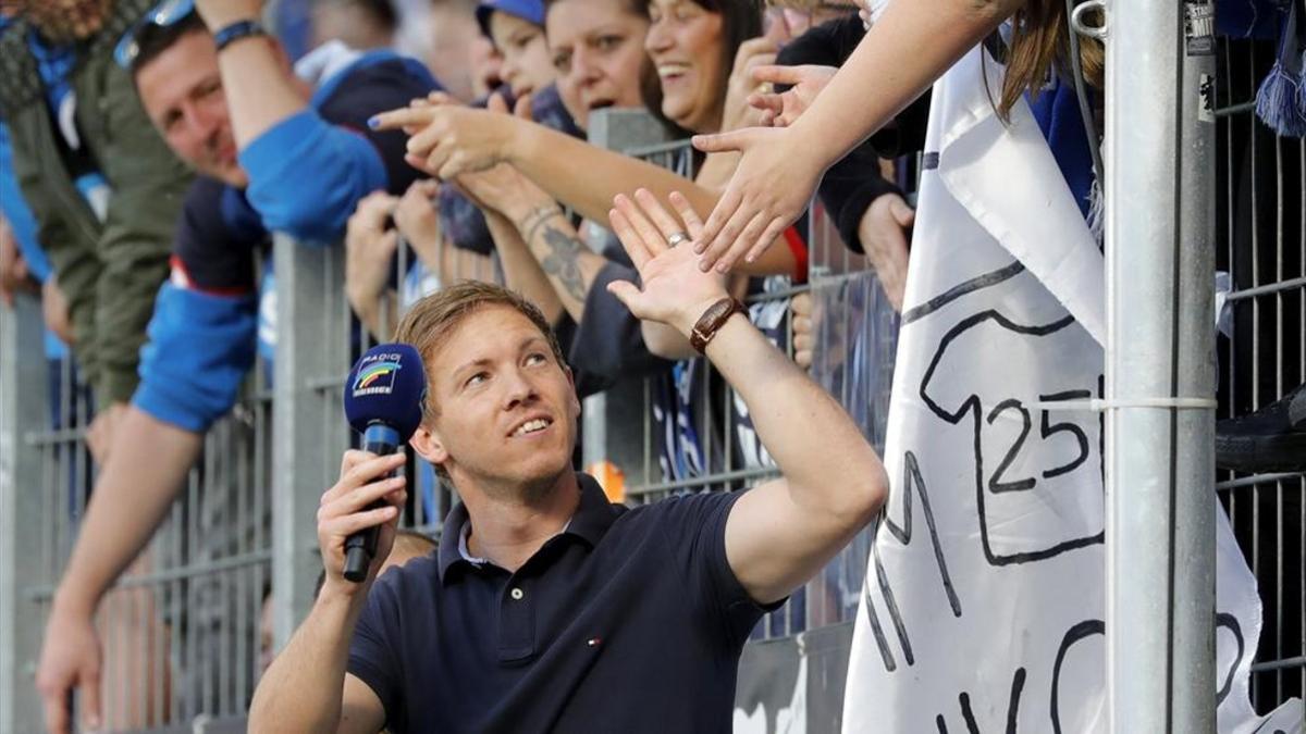 Nagelsmann es el entrenador más joven de la historia de la Bundesliga