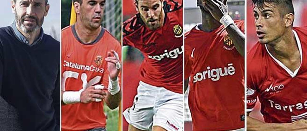 Nàstic-Mallorca: Moreno, Lago, Reina, Campos y López vuelven a casa