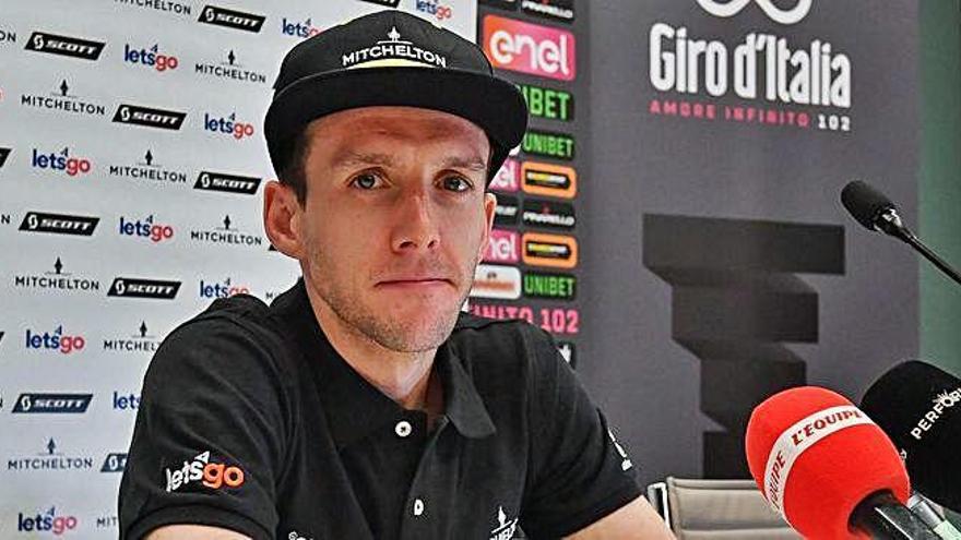 Simon Yates, uno de los grandes candidatos al triunfo en el Giro.