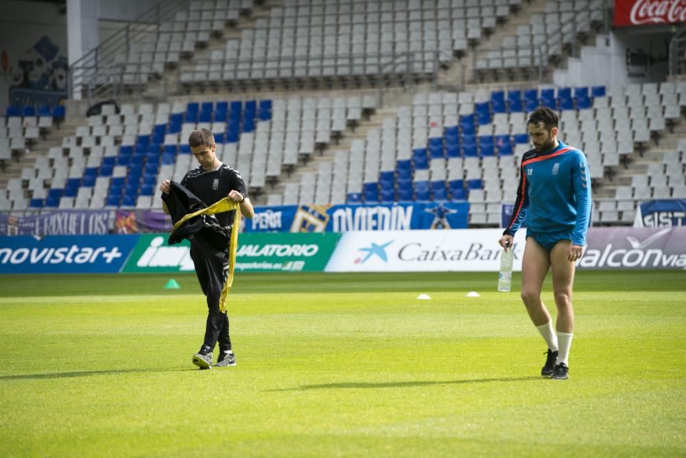 Entrenamiento del Real Oviedo