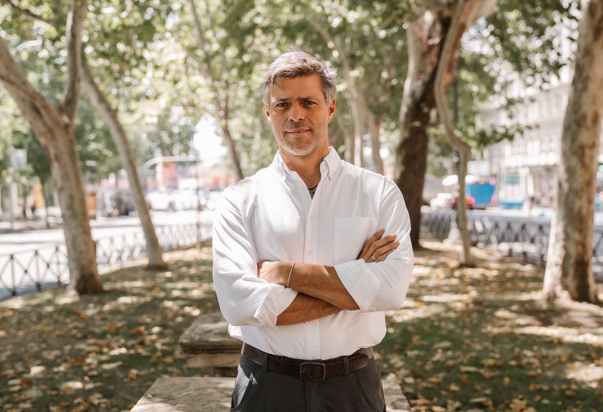 09.07.2024. MADRID. Leopoldo López, político venezolano en el exilio.