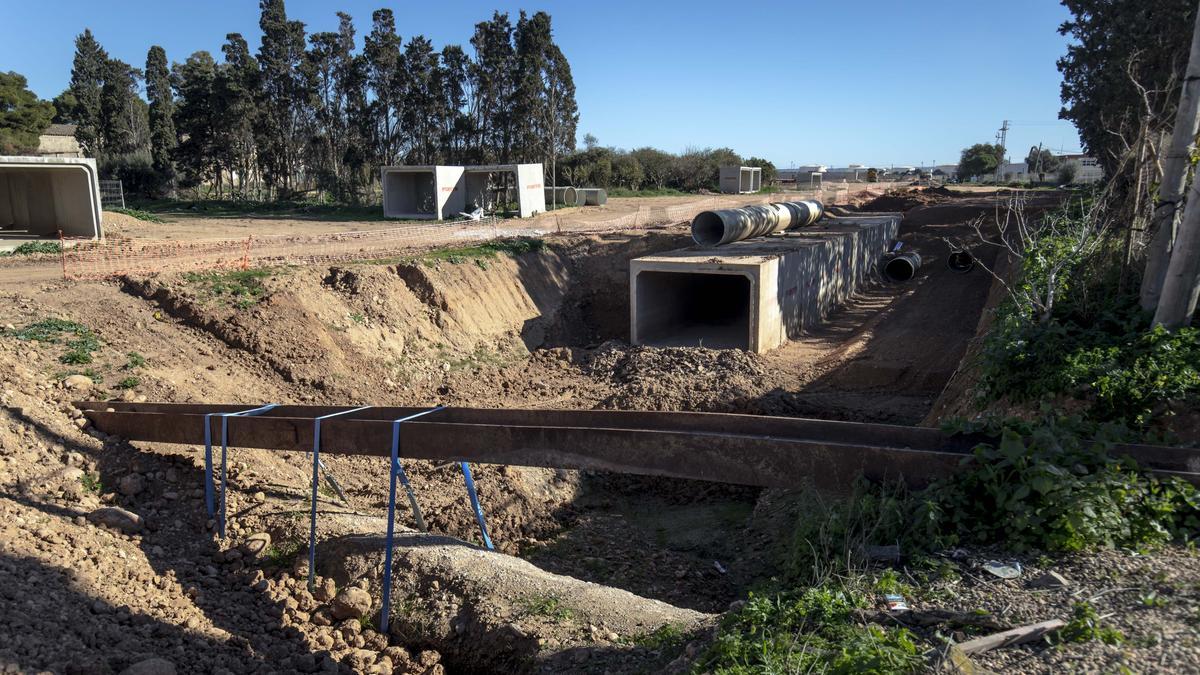 El ayuntamiento de Palma finalizó el pasado mes de enero el último tramo de excavación del colector interceptor.