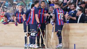 El Barça noqueó por dos victorias a cero al PAS Alcoi