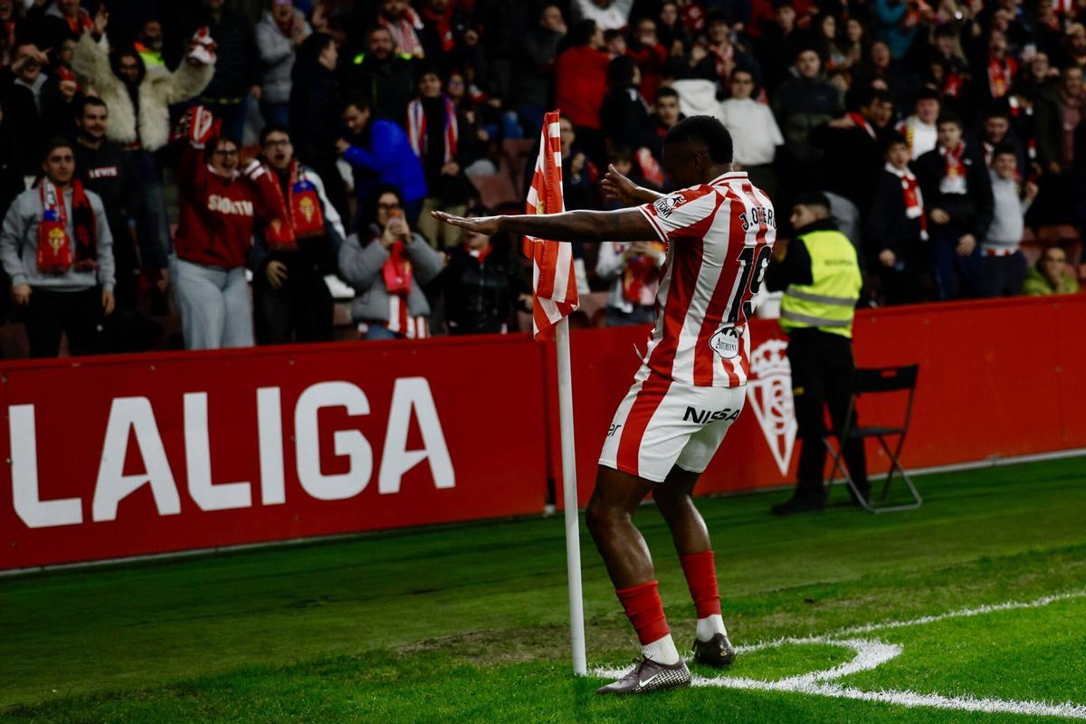 Partido entre el Sporting y el Castellón
