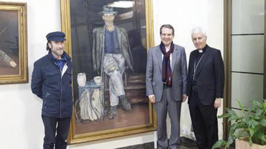 De Giráldez, Caballero y el obispo Quinteiro.
