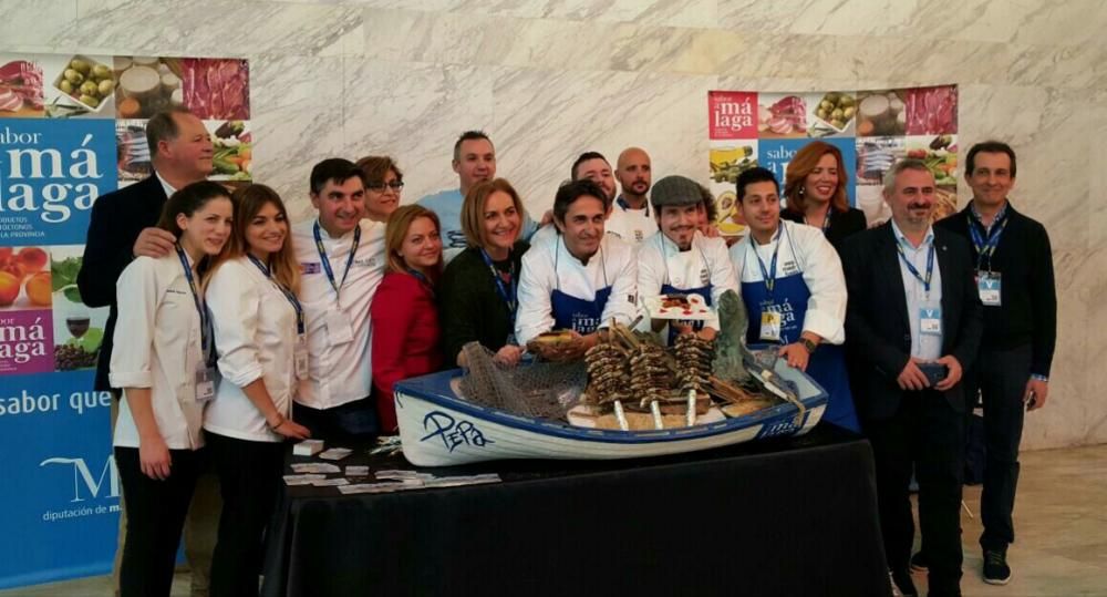 Cocineros malagueños triunfan en Madrid Fusión.