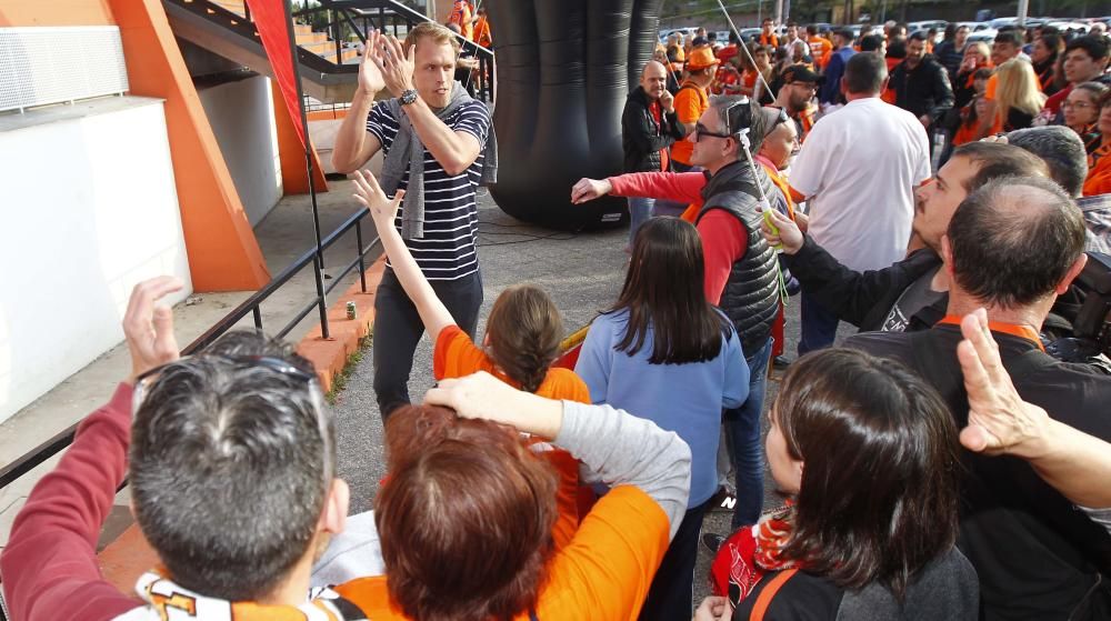 Llegada del Valencia Basket a la final de la Eurocup