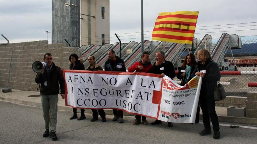 Els treballadors d&#039;Aena de l&#039;aeroport de Girona denuncien deficiències de seguretat